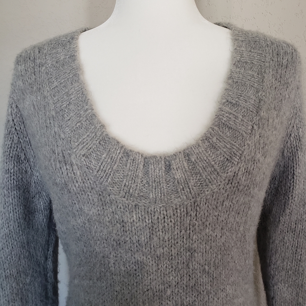 Scoop Neck Tunic Sweater - Picture 4 of 6